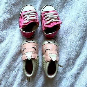 Converse baby shoes and Nicole Miller shoes